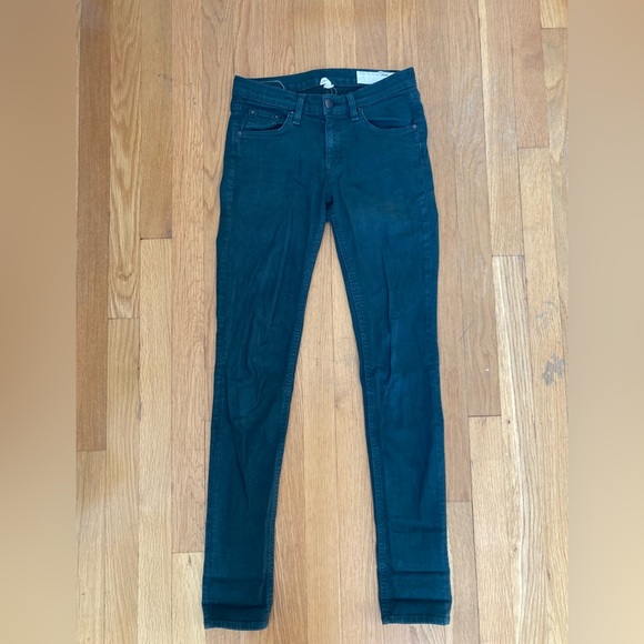 Rag & Bone Forest Green Jeans - Picture 2 of 8